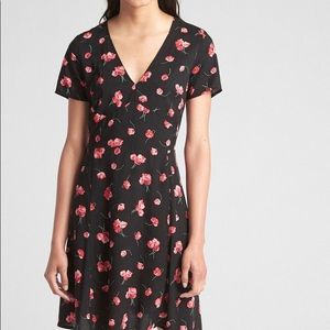 EUC Floral fit and flare dress